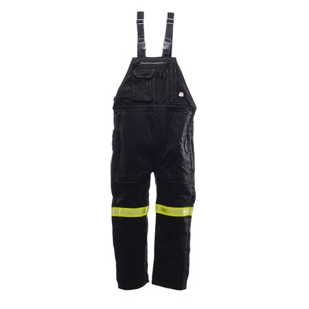 KONTRA UNIFORMS Black Insulated Bib XS KON1355